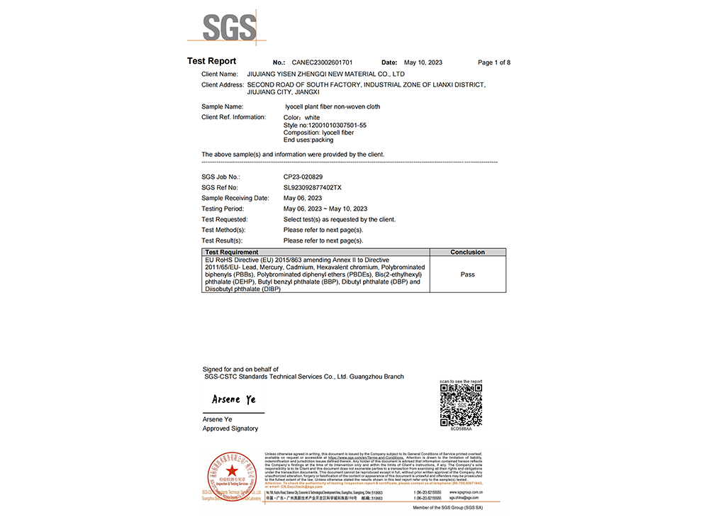 Lyocell Fiber ROHS